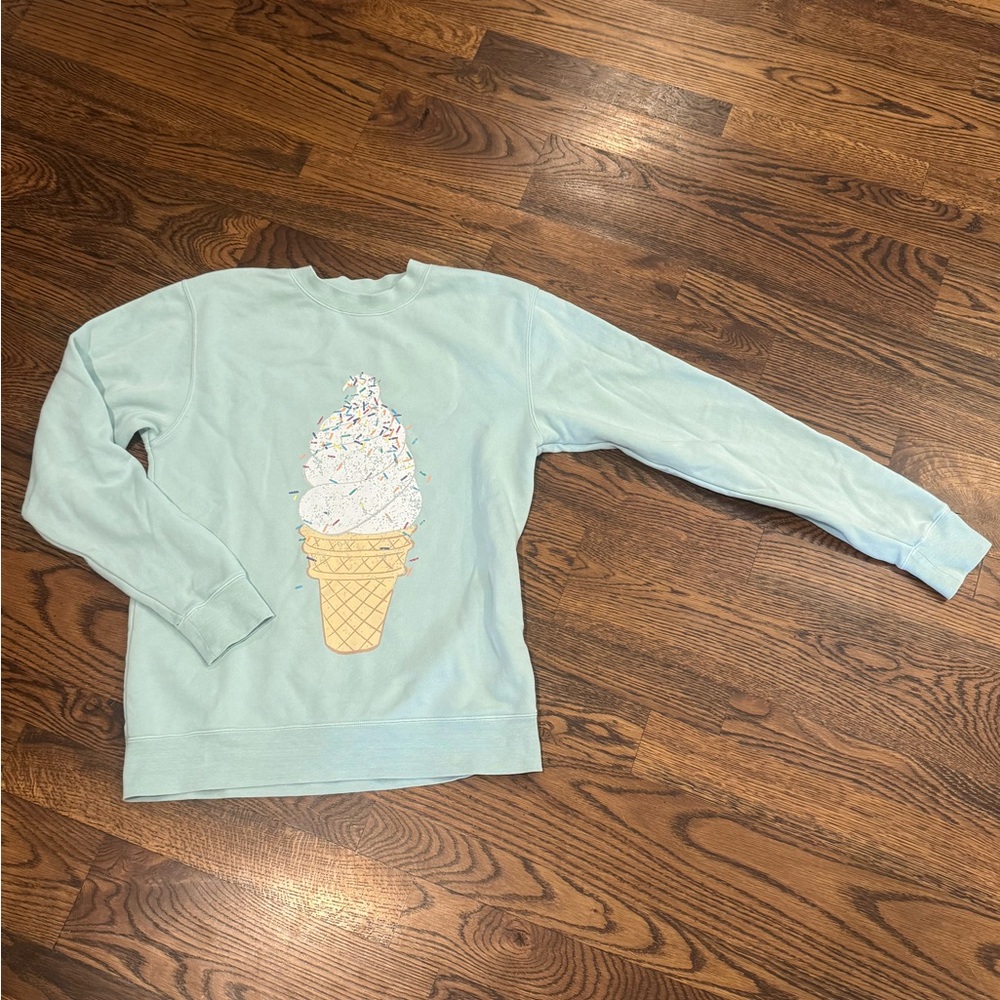 Living Fully Co Ice Cream sweatshirt, SMALL